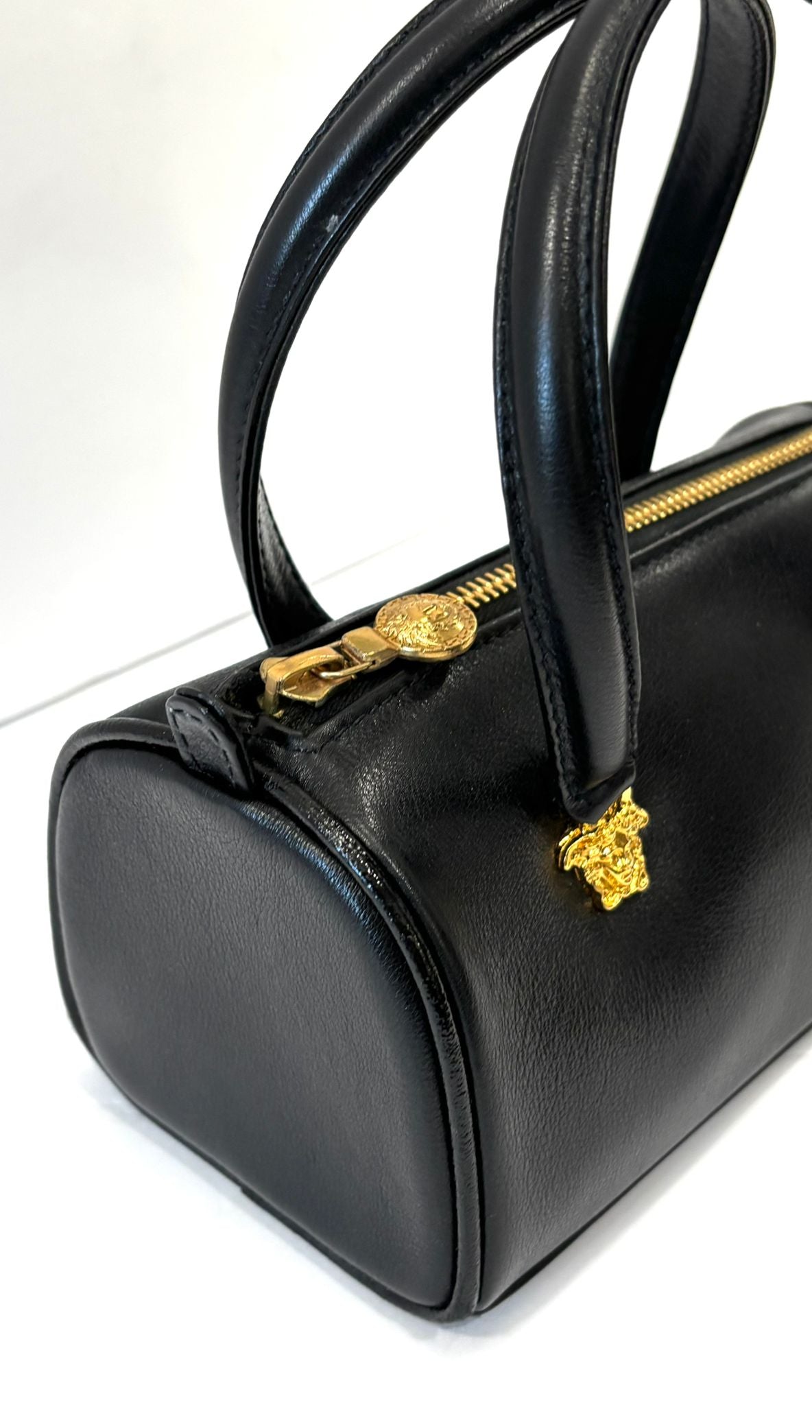 VERSACE X ABSOLUT VODKA 1997 CALFSKIN LEATHER MINI BAG
