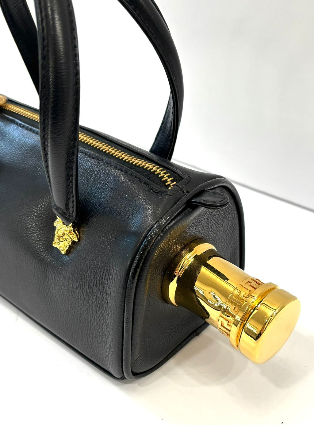 VERSACE X ABSOLUT VODKA 1997 CALFSKIN LEATHER MINI BAG