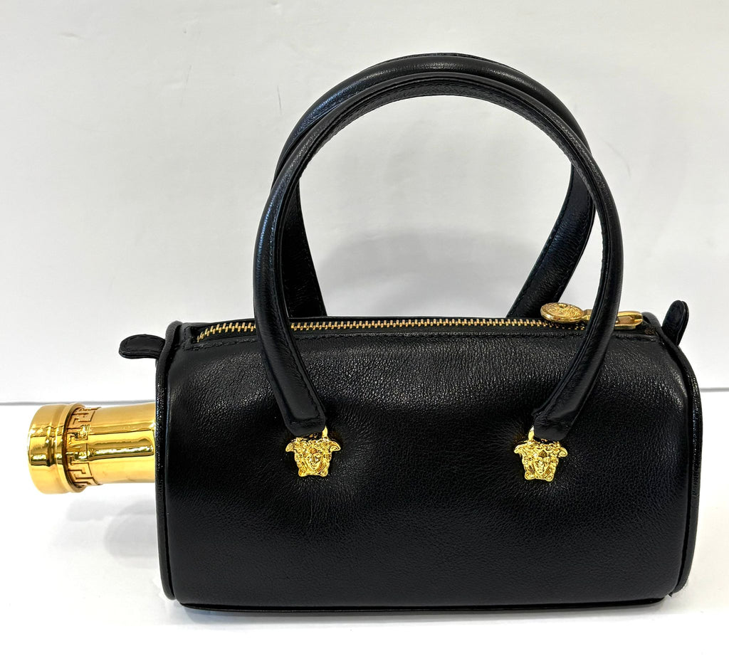 VERSACE X ABSOLUT VODKA 1997 CALFSKIN LEATHER MINI BAG