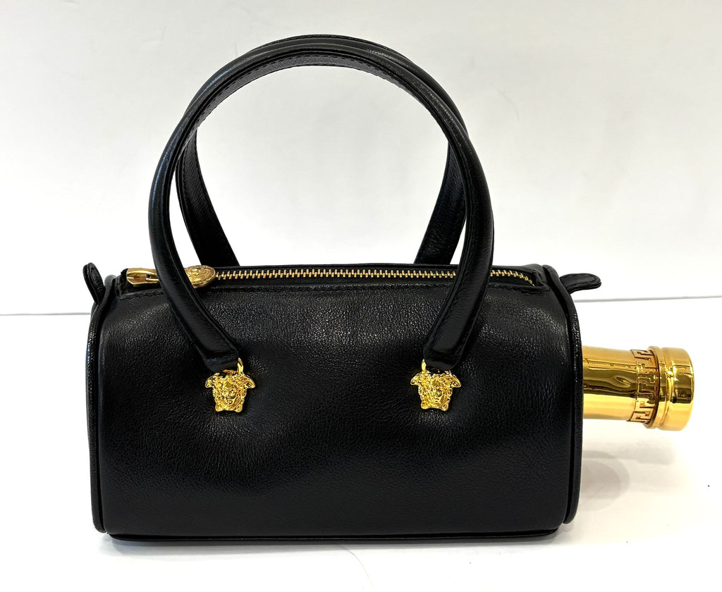 VERSACE X ABSOLUT VODKA 1997 CALFSKIN LEATHER MINI BAG