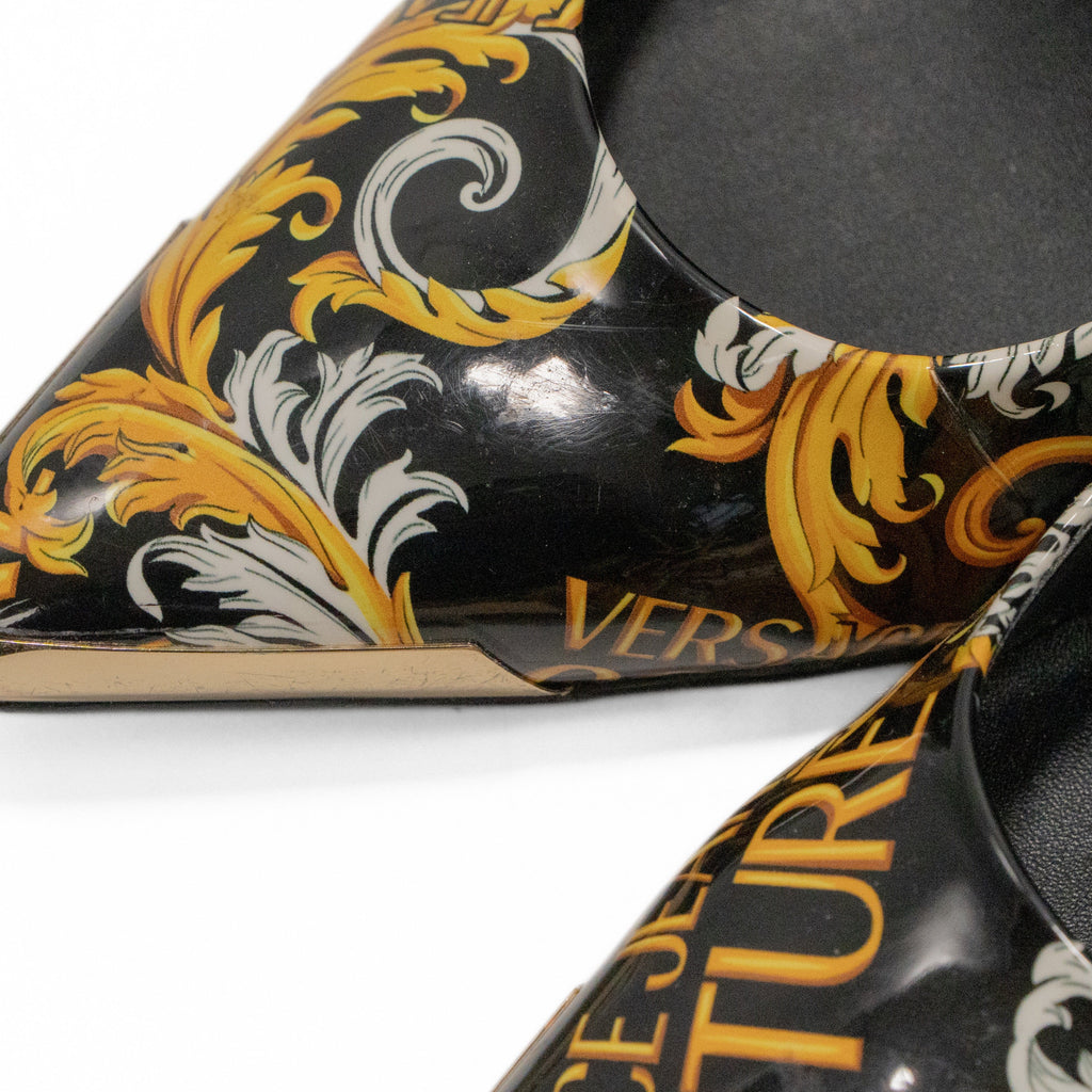 Versace Jeans Couture Baroque Heels - Women's 40