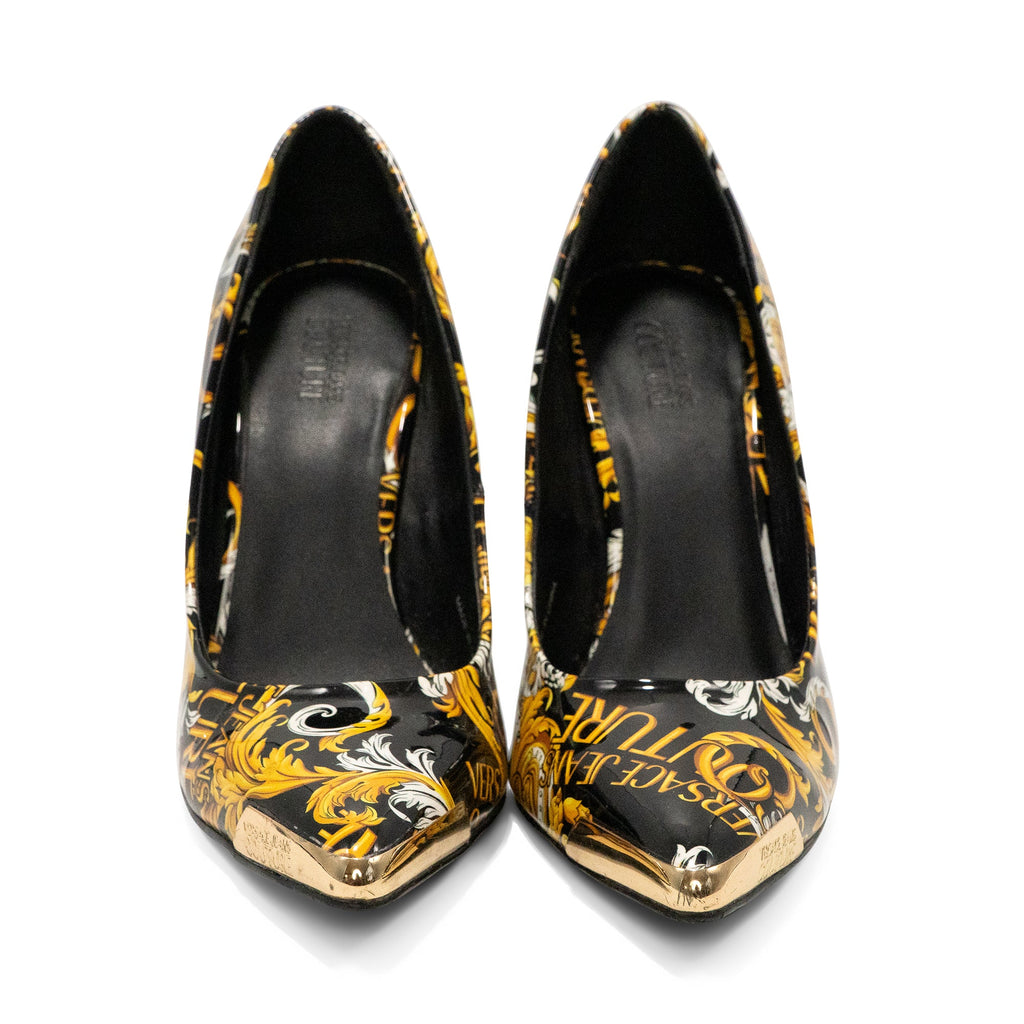 Versace Jeans Couture Baroque Heels - Women's 40