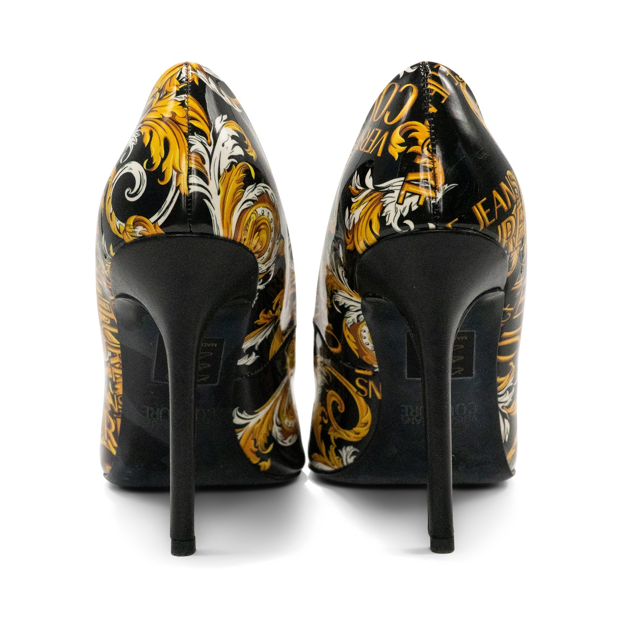 Versace Jeans Couture Baroque Heels - Women's 40