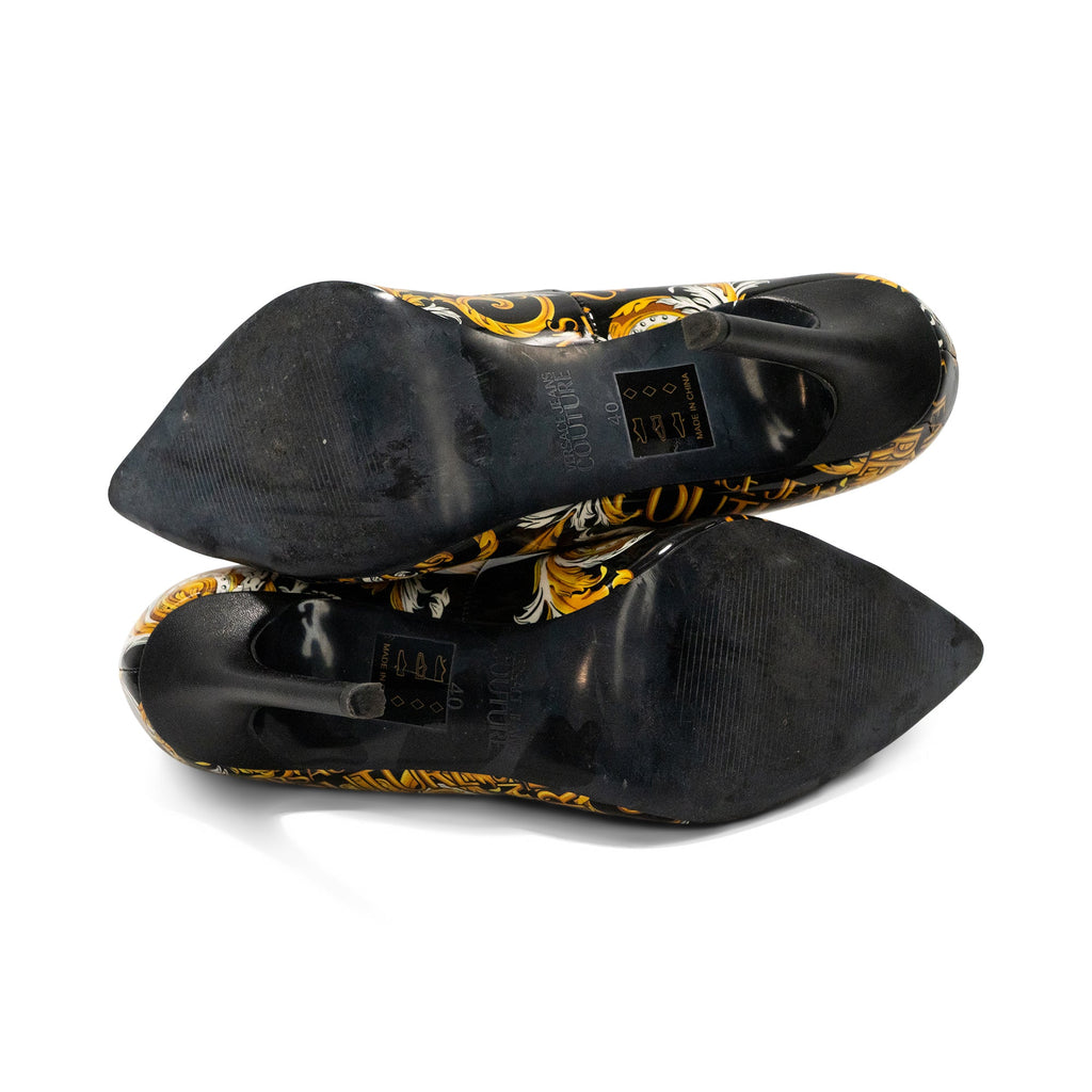 Versace Jeans Couture Baroque Heels - Women's 40