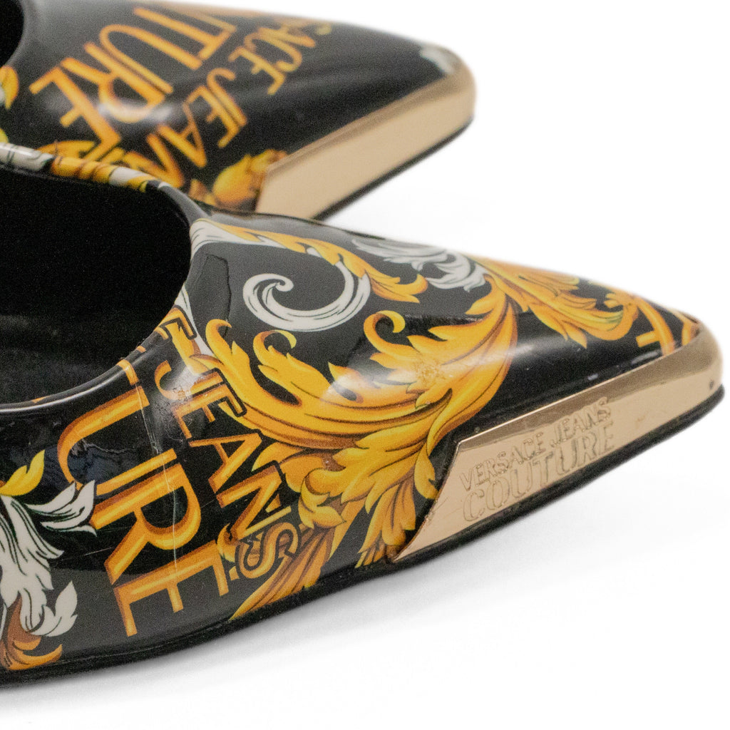Versace Jeans Couture Baroque Heels - Women's 40
