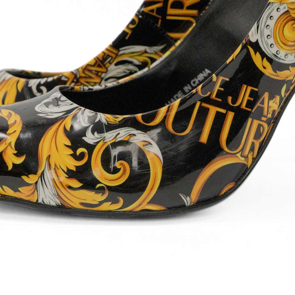 Versace Jeans Couture Baroque Heels - Women's 40