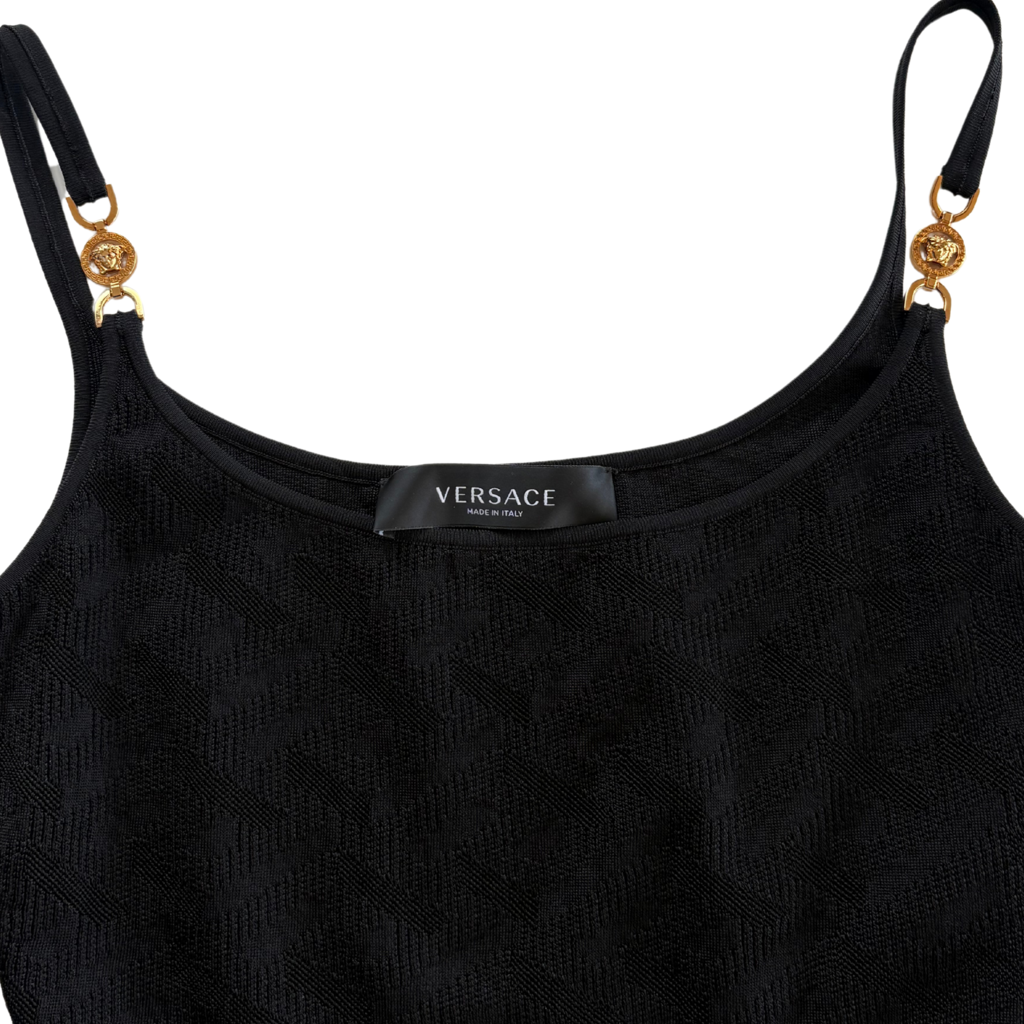 Versace Medusa Strap Crop Top - Women's 38