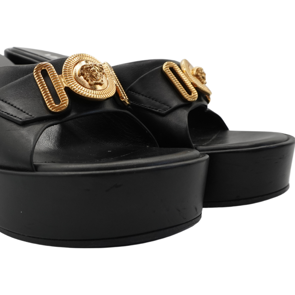 Versace 'Medusa' Mules - Women's 36