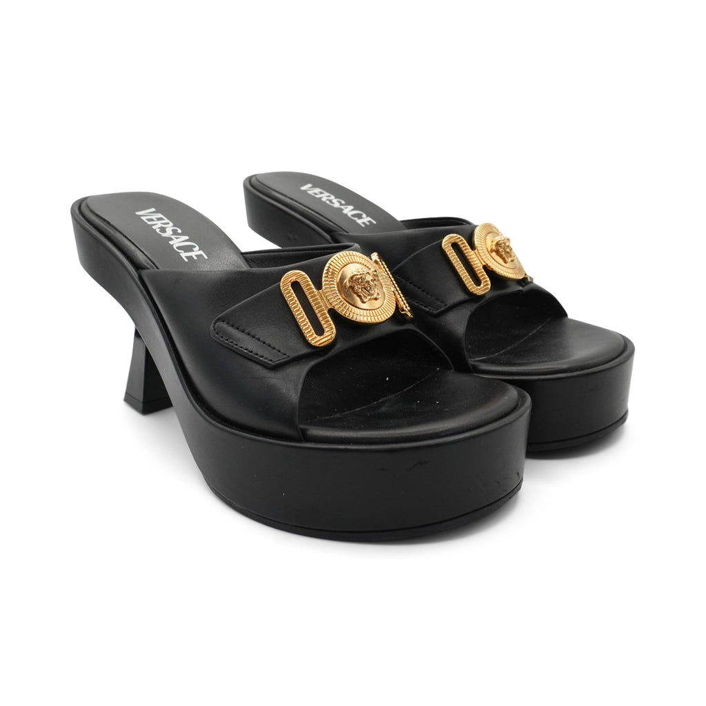 Versace 'Medusa' Mules - Women's 36
