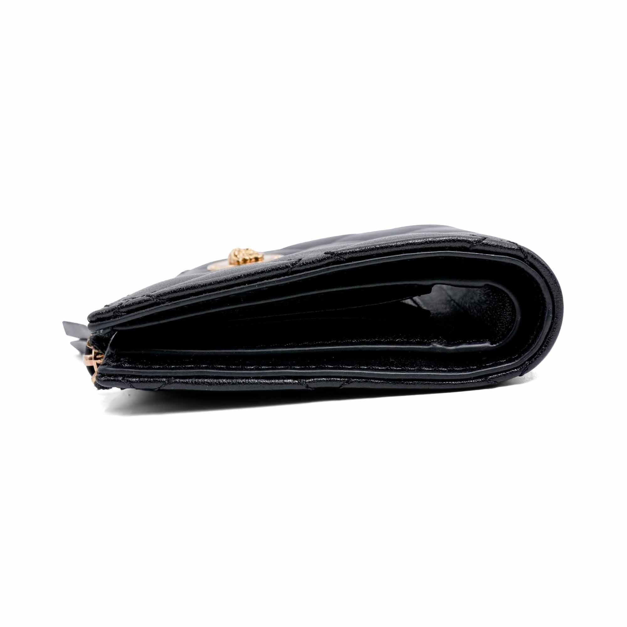 Versace 'Medusa' Compact Wallet