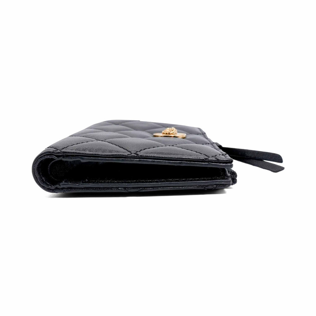 Versace 'Medusa' Compact Wallet