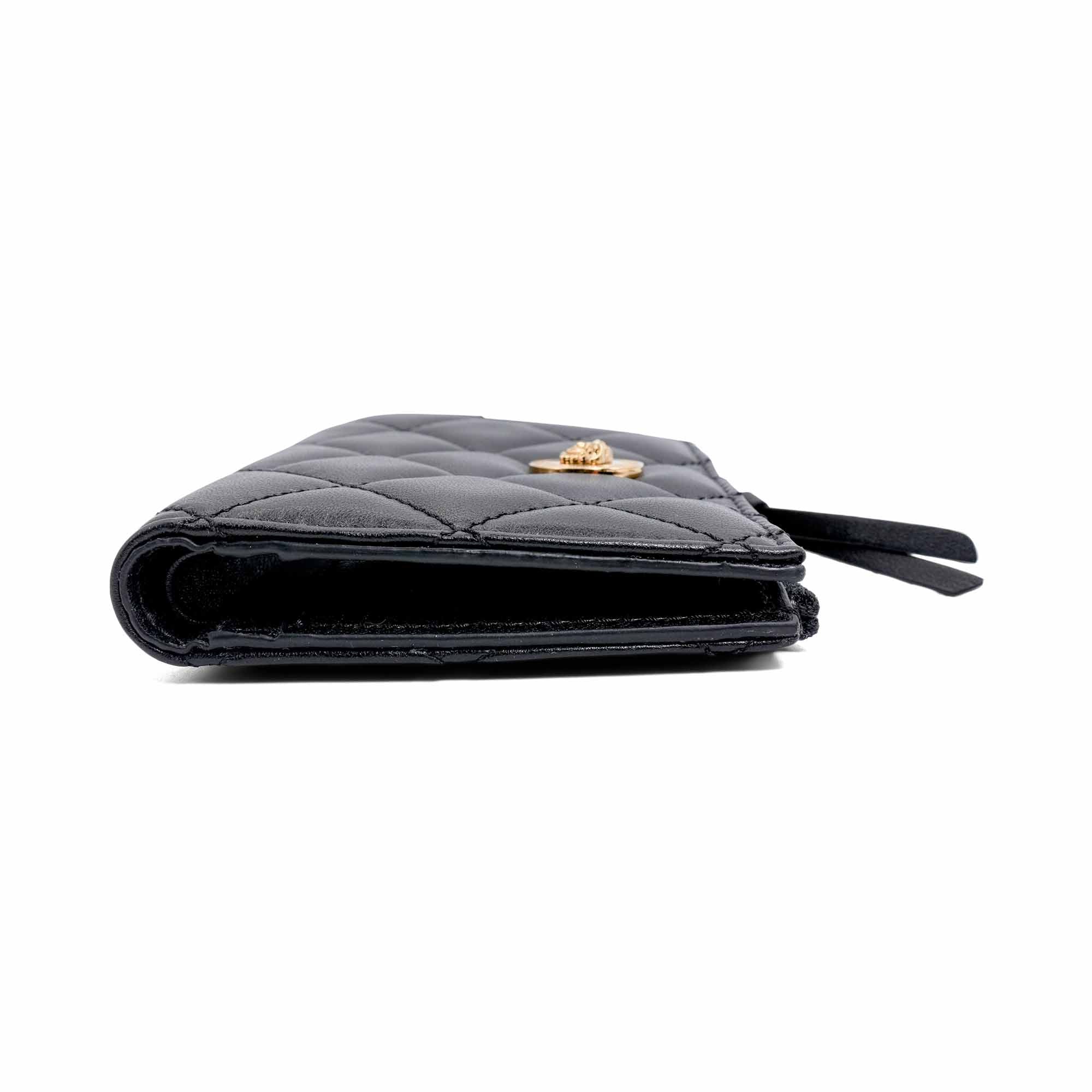 Versace 'Medusa' Compact Wallet