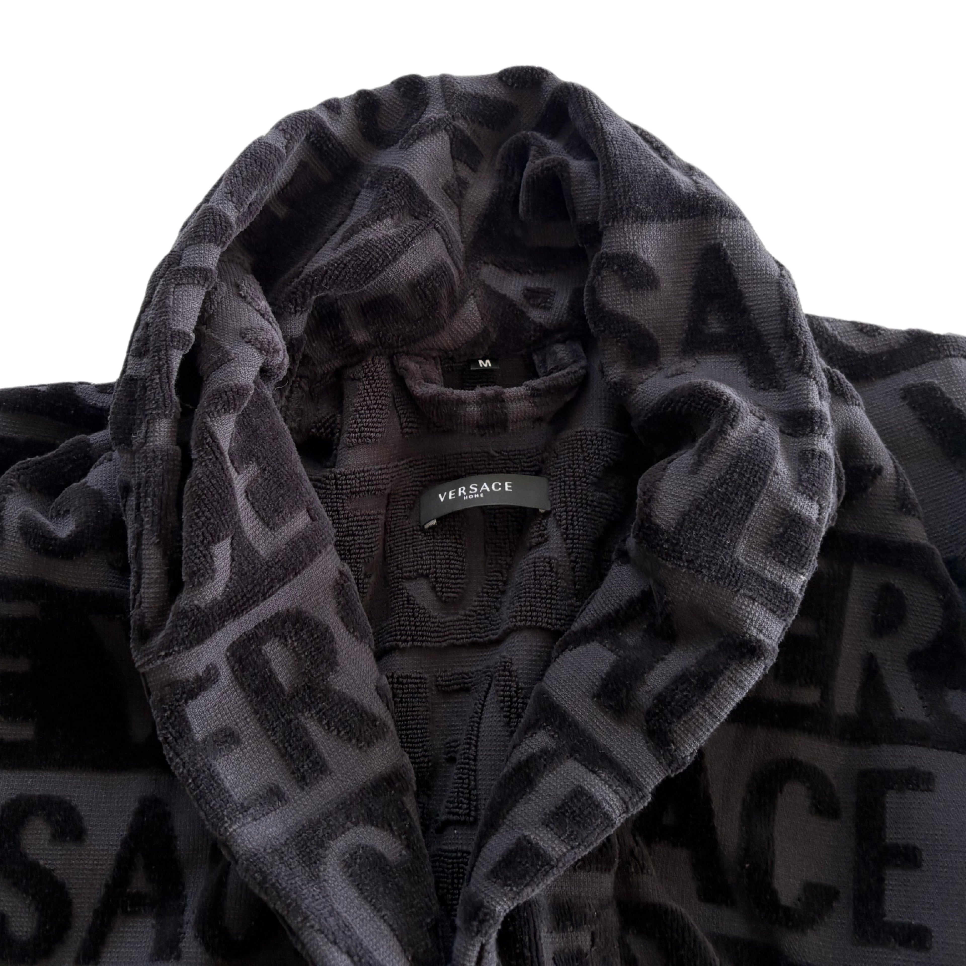 Versace Monogram Robe - Men's M