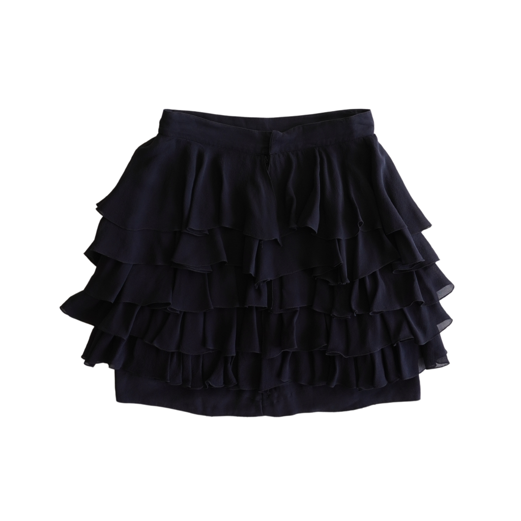 Gianni Versace Ruffle Mini Skirt - Women's 42