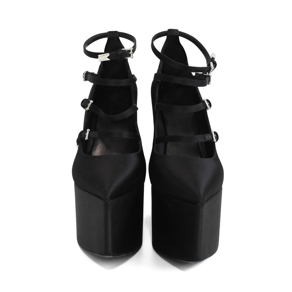 Versace 'Tempest' Platform Wedges - Women's 39