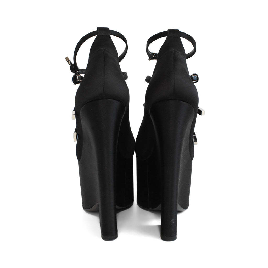 Versace 'Tempest' Platform Wedges - Women's 39