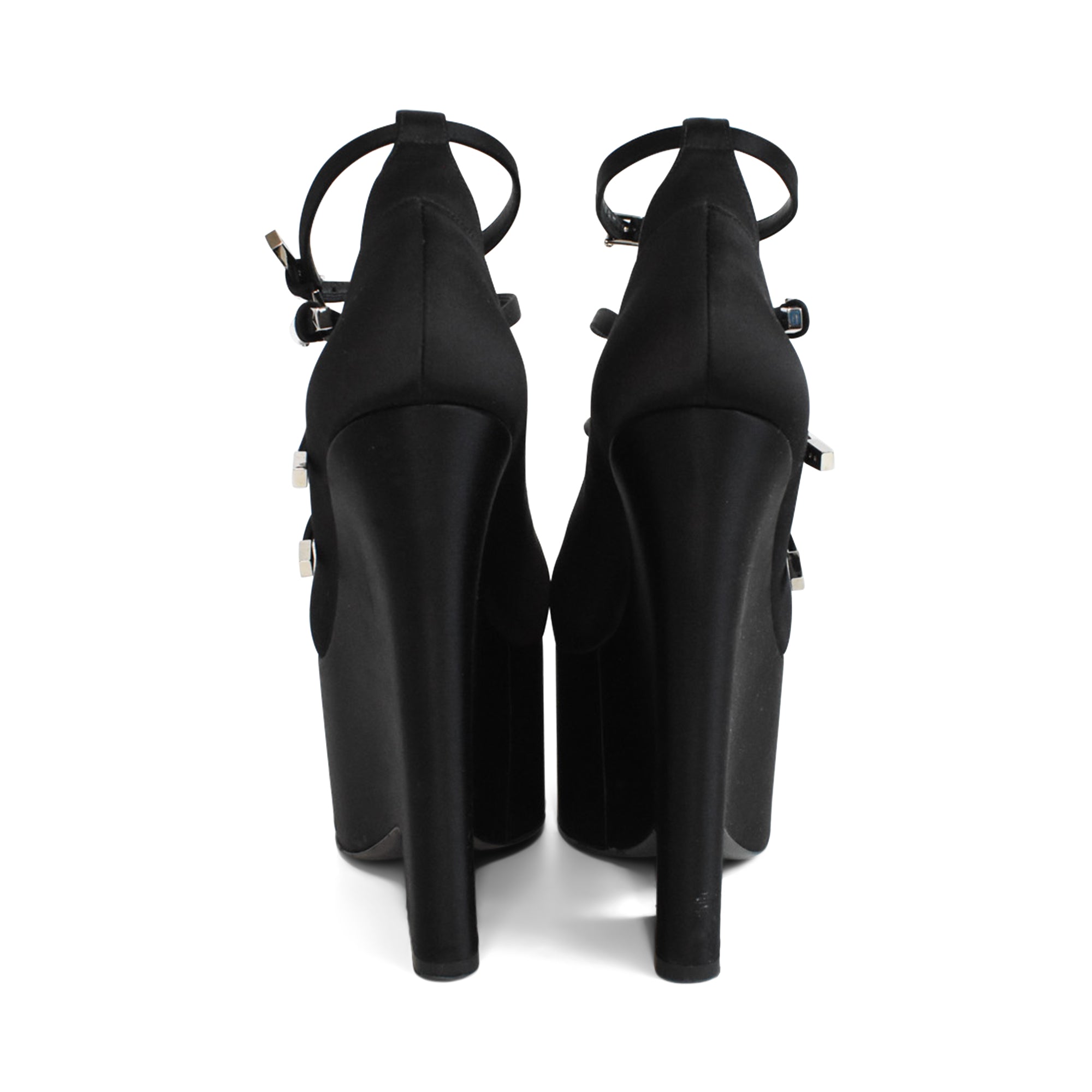 Versace 'Tempest' Platform Wedges - Women's 39