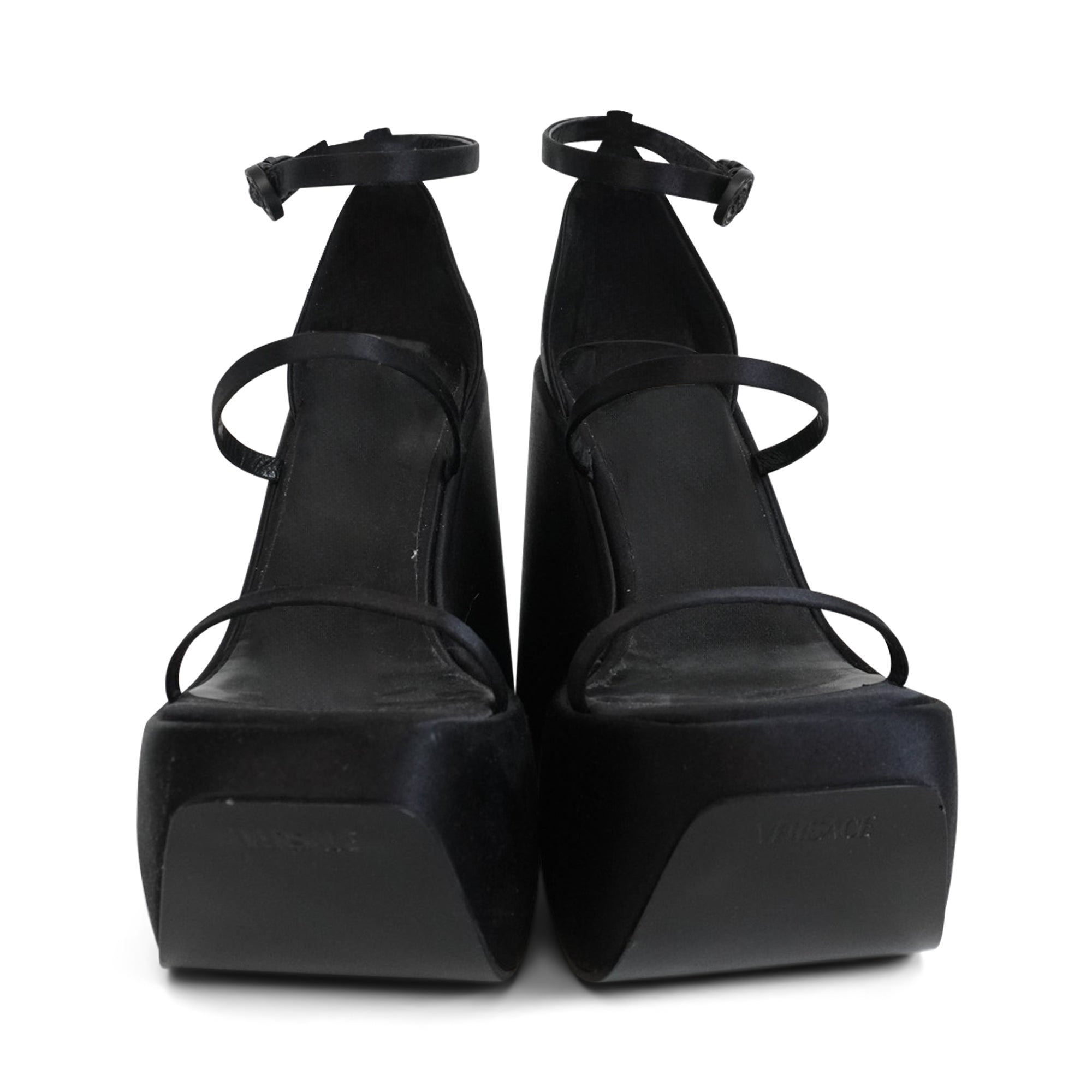 Versace 'Triplatform' Wedge Sandals - Women's 40