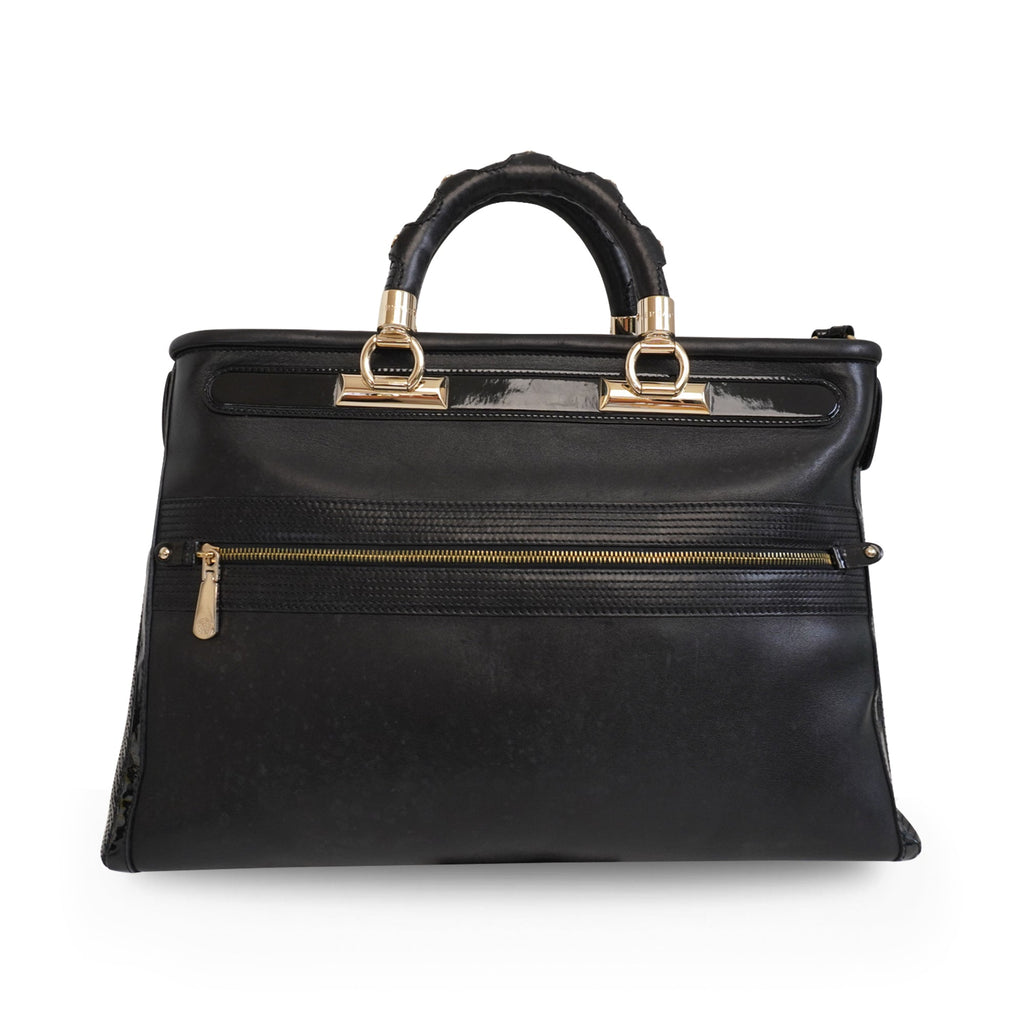 Versace Woven Tote Bag