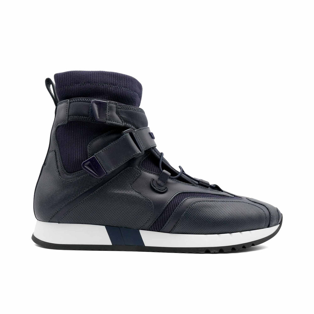 Versace 'Strap' High-Top Sneakers - Men's 42.5