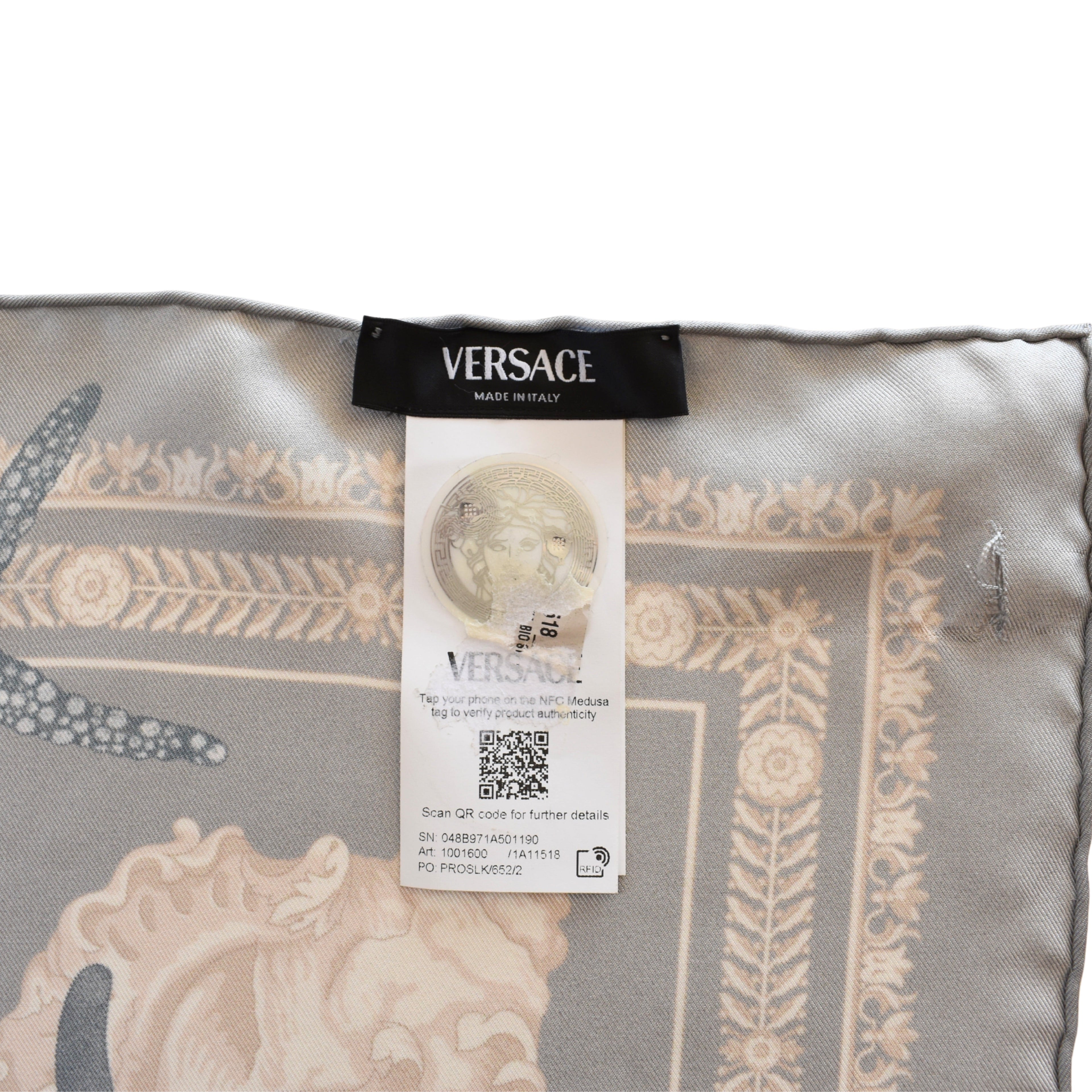Versace 'Barocco Sea' Scarf
