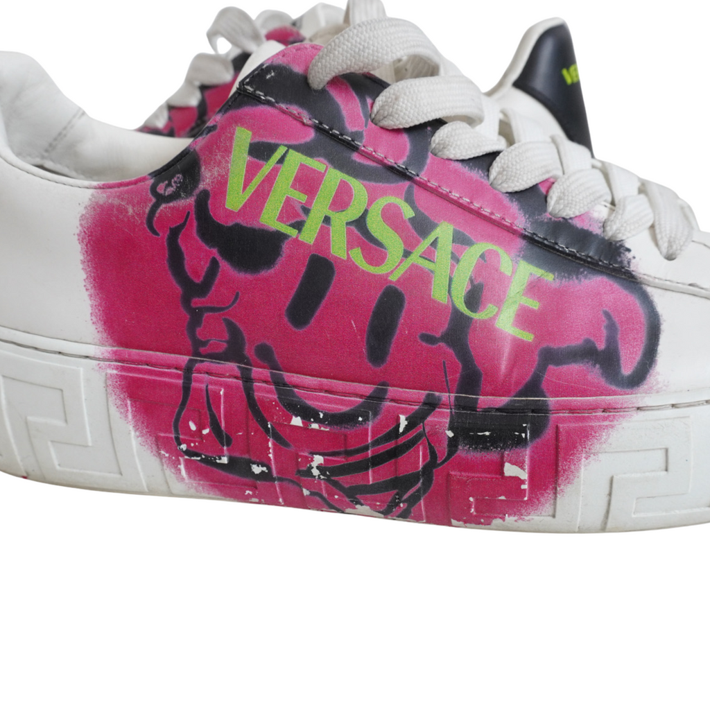 Versace 'La Greca Medusa Tag' Sneakers - Women's 38.5