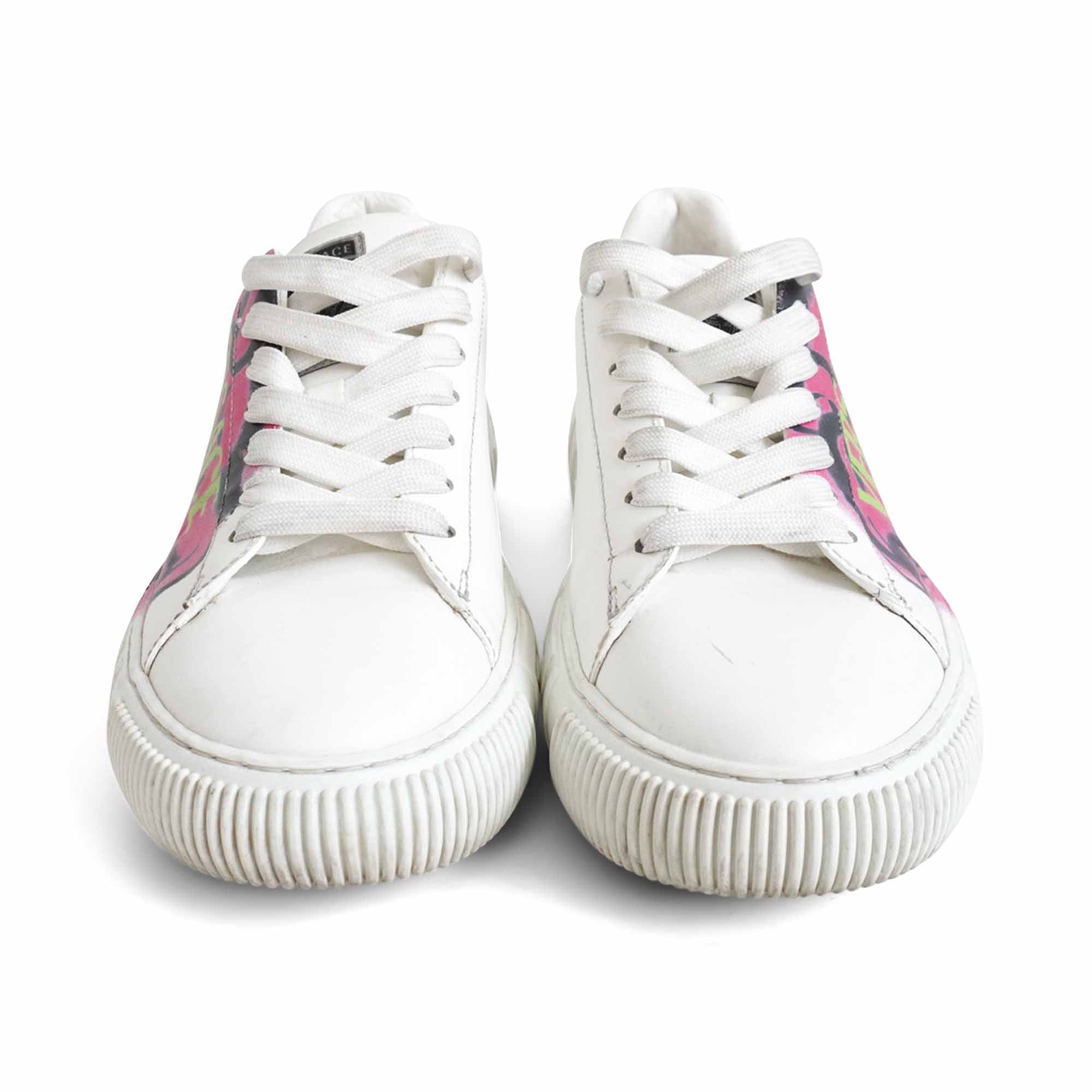 Versace 'La Greca Medusa Tag' Sneakers - Women's 38.5