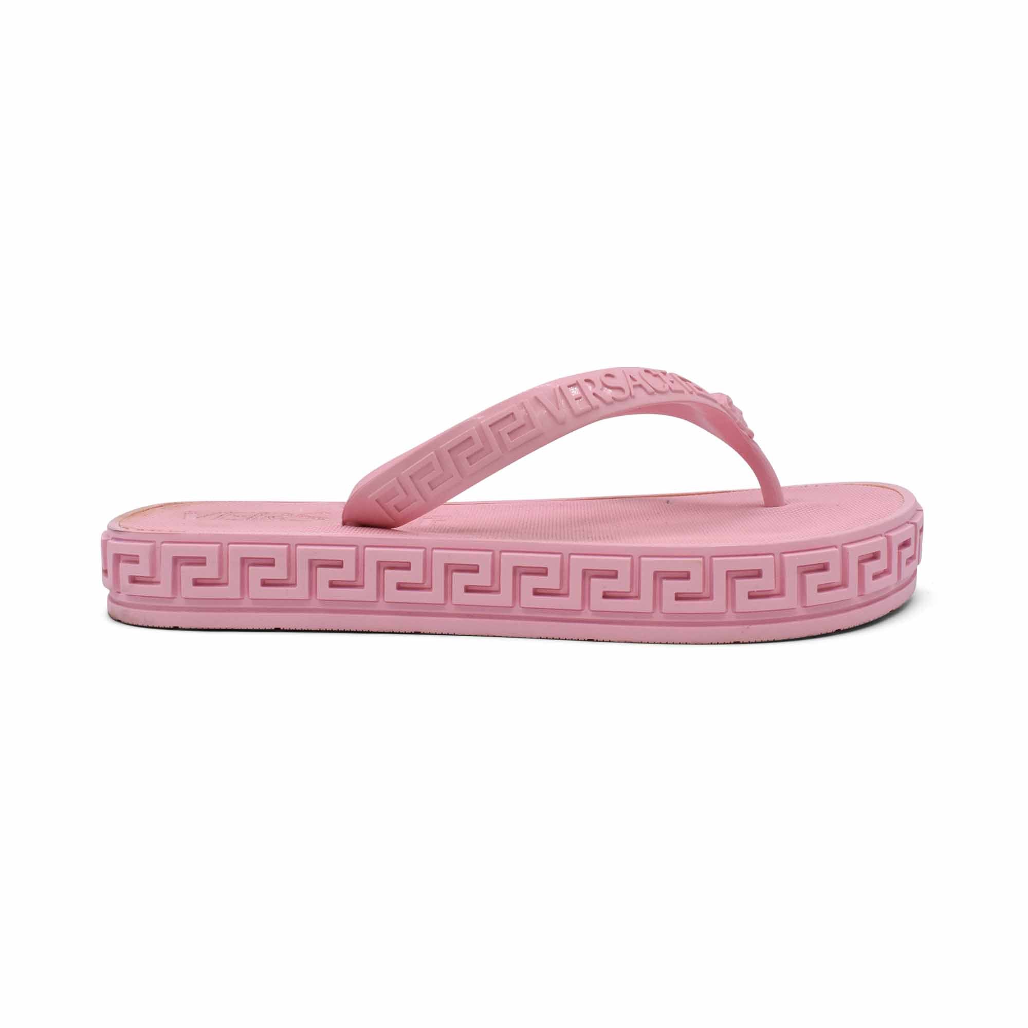 Versace 'Greca' Flip-Flop Sandals - Women's 35