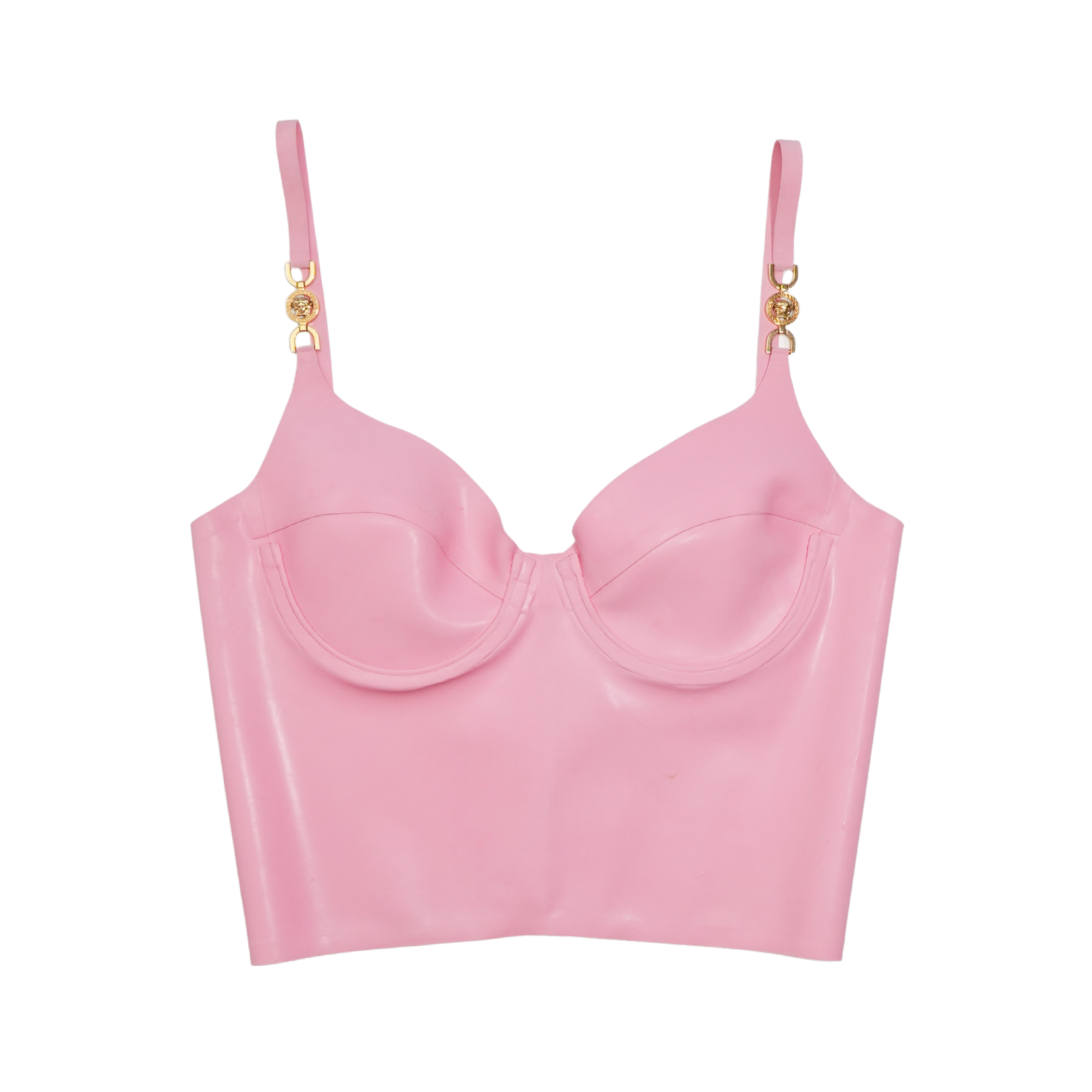 Versace 'Medusa '95' Latex Bustier - Women's 38