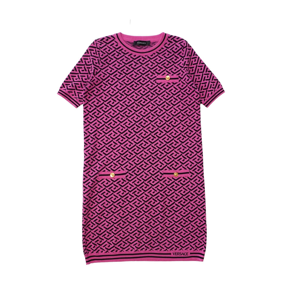 Versace 'La Greca' Dress - Women's 46