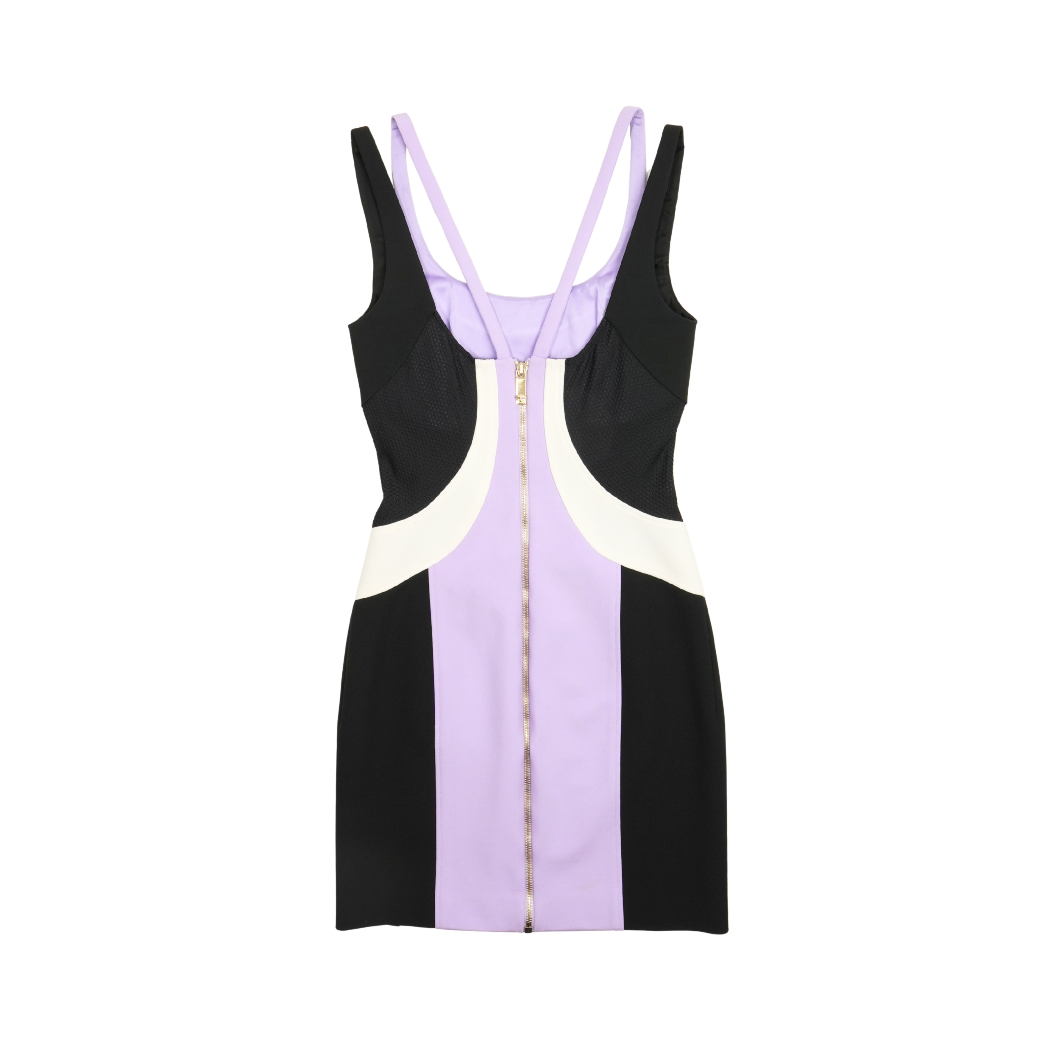 Versace Colourblock Mini Dress - Women's 38