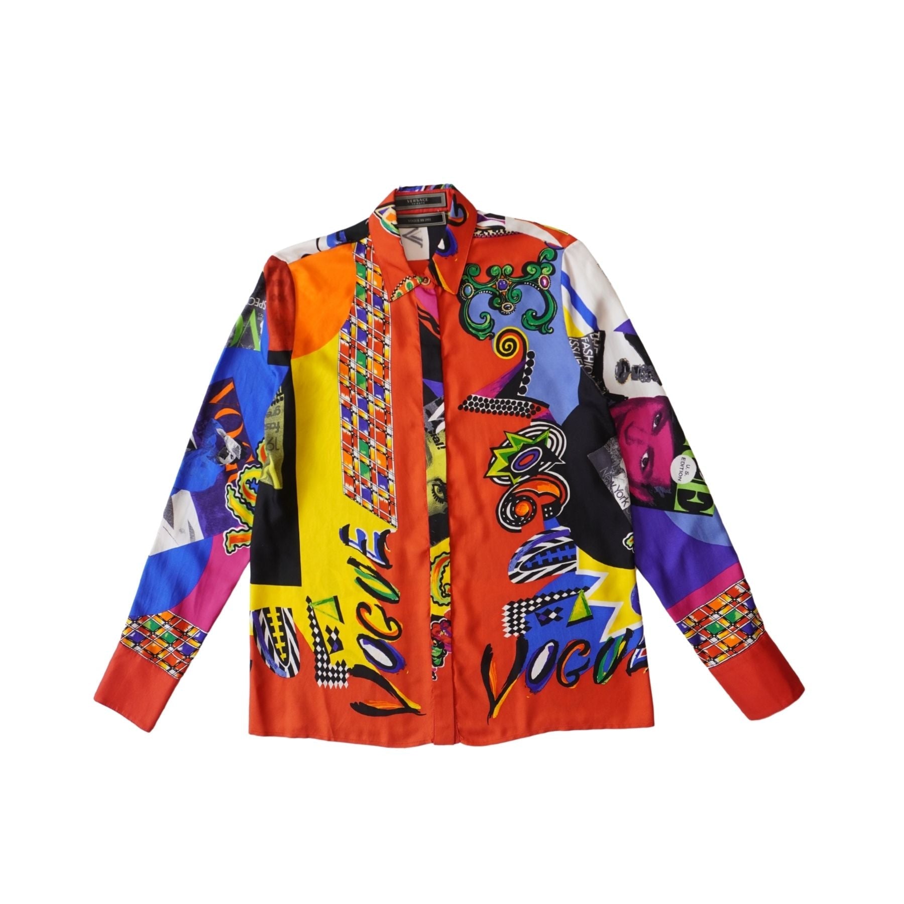 Versace 'Vogue S/S 91 Tribute' Blouse - Women's 38