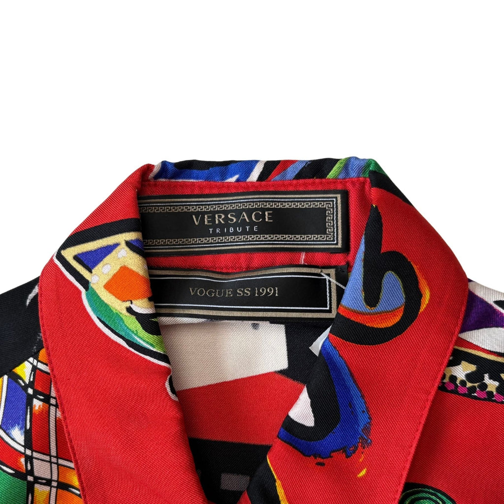 Versace 'Vogue S/S 91 Tribute' Blouse - Women's 38