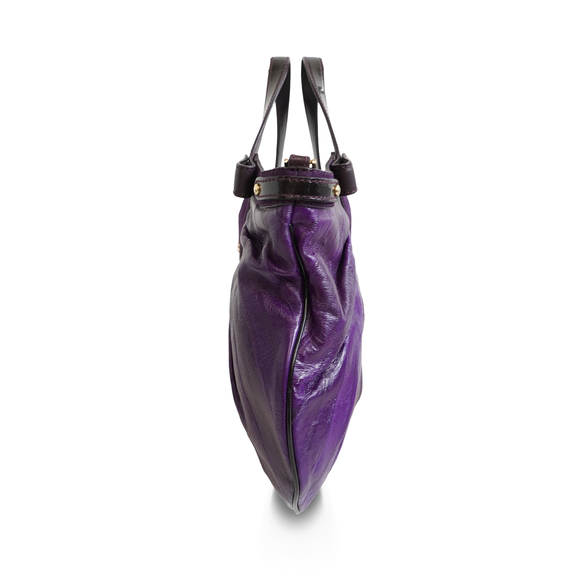 Versace 'Amethyst Eel' Shoulder Bag