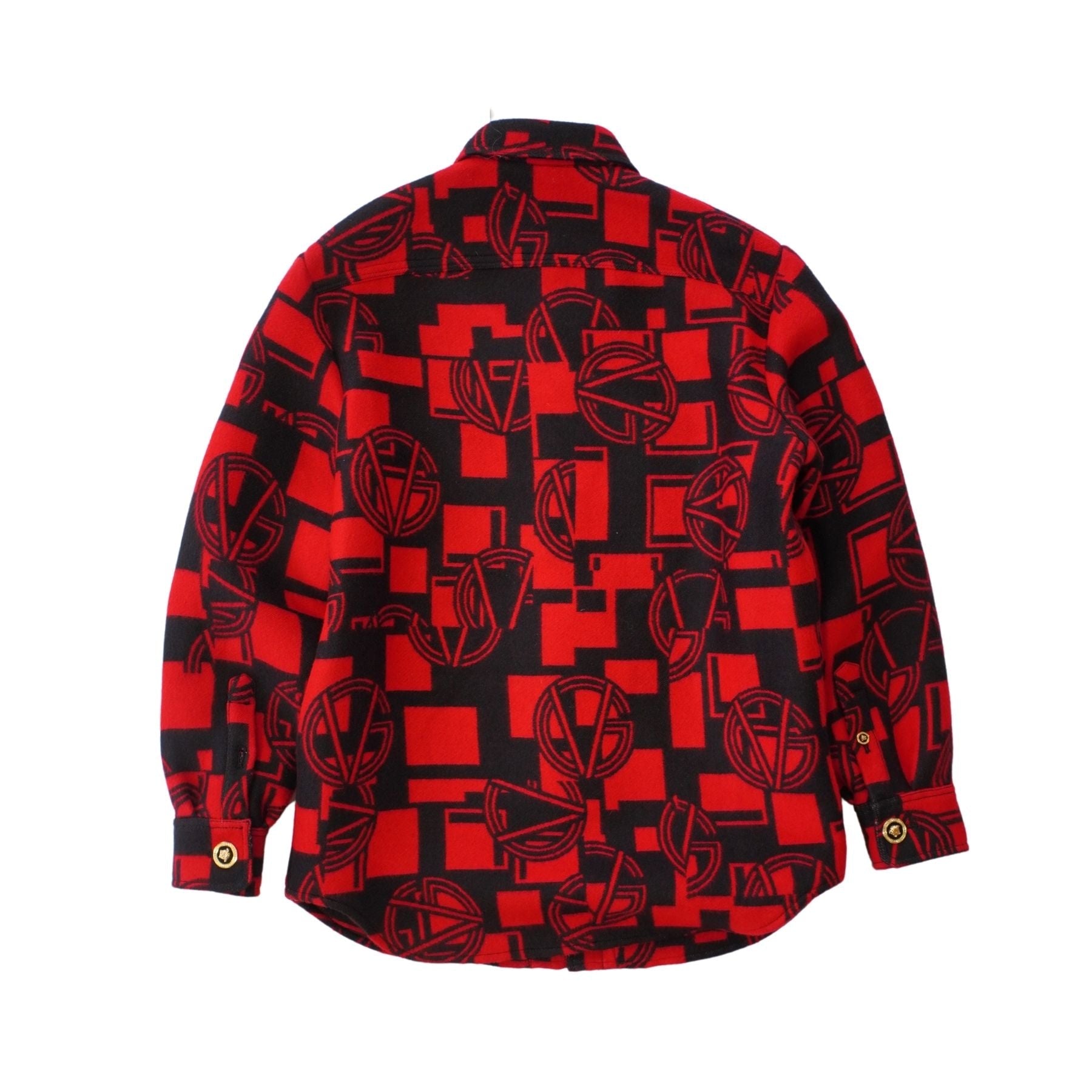 Versace 'GV Logo' Felt Jacket - Men's 48