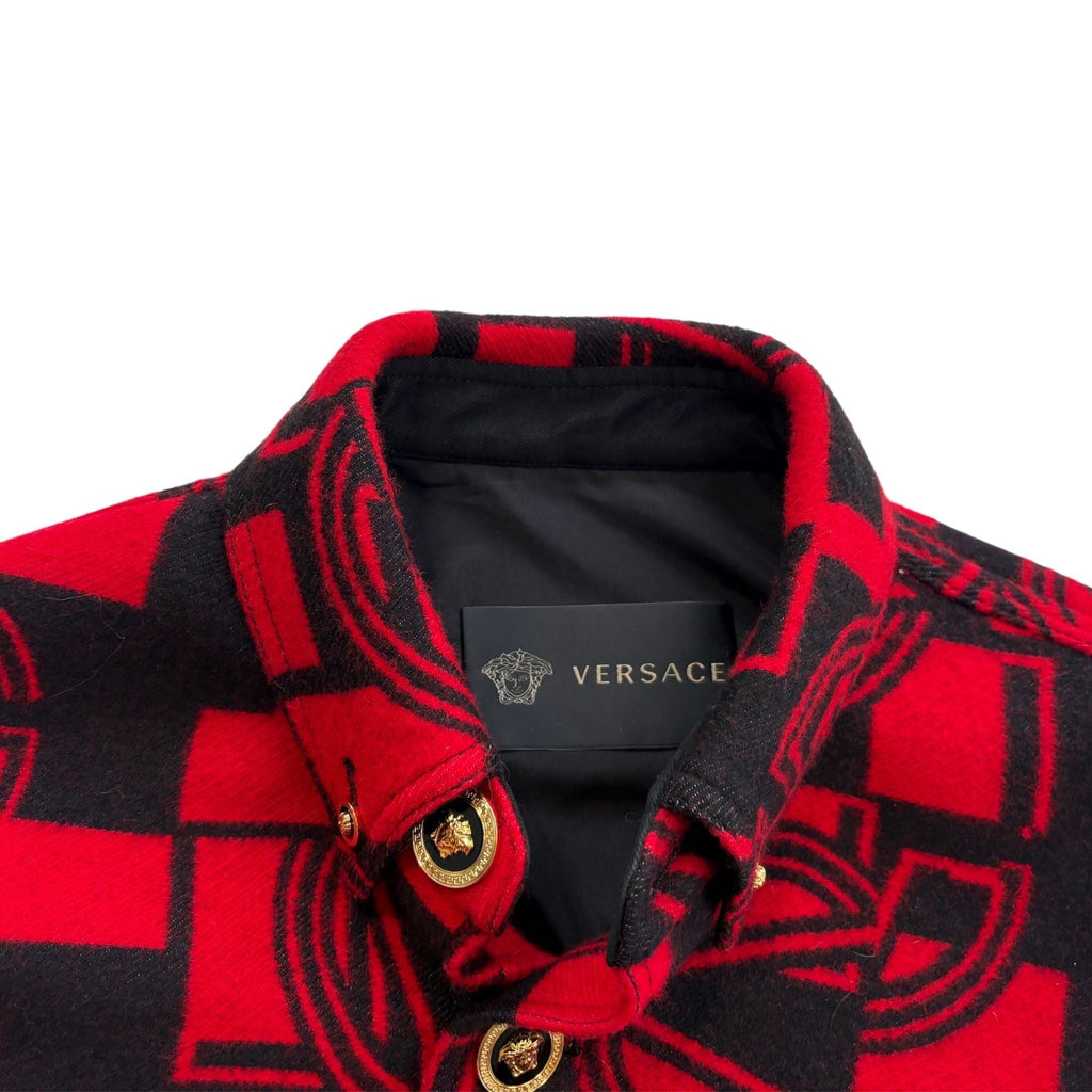 Versace 'GV Logo' Felt Jacket - Men's 48
