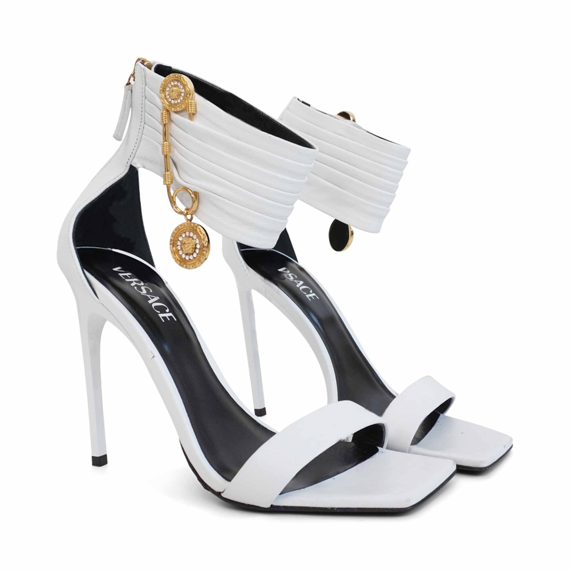 Versace 'Safety Pin' Heels - Women's 40