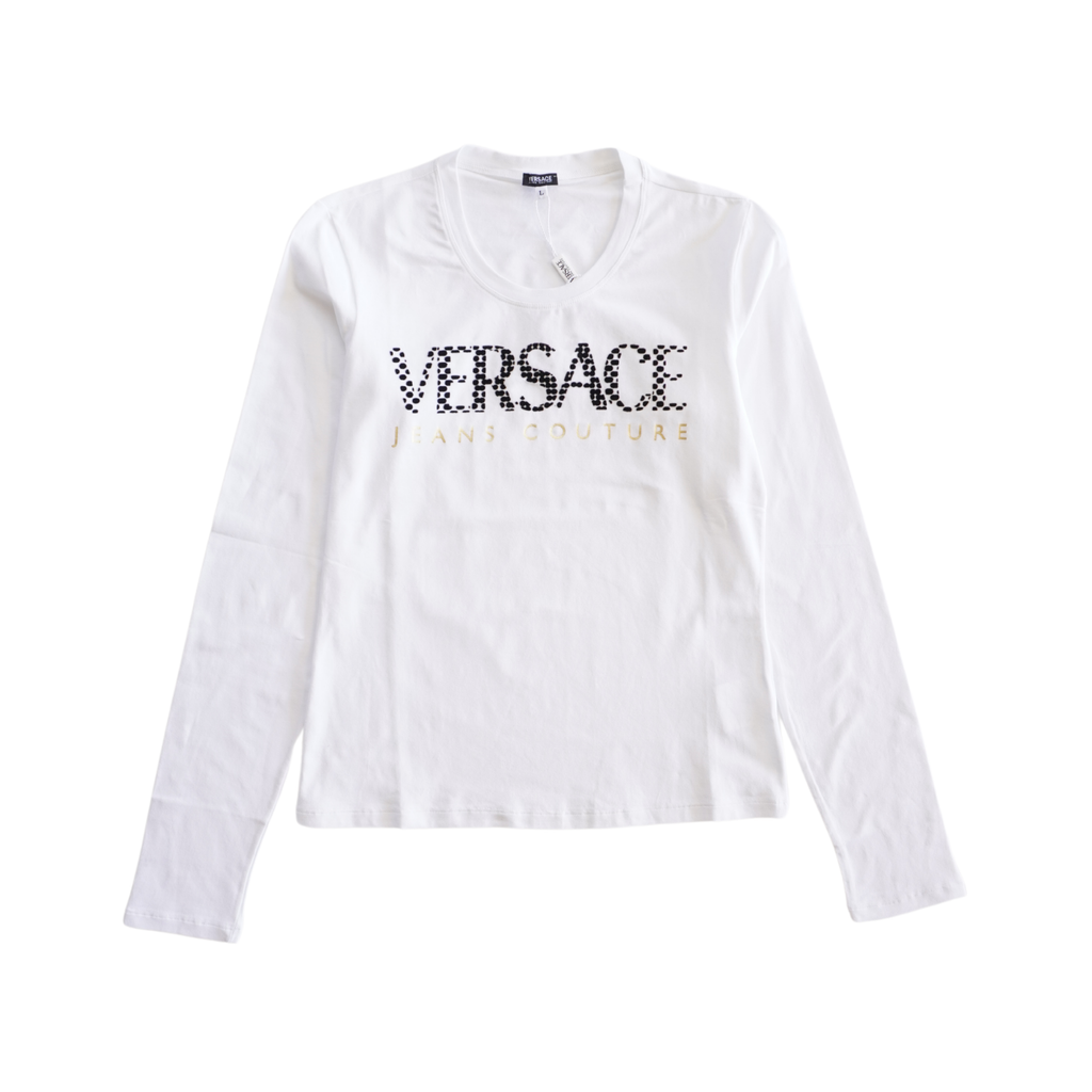 Versace Jeans Logo Top - Women's L