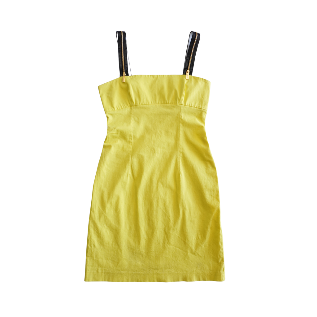Versus Versace Zipper Strap Dress - Women's 8