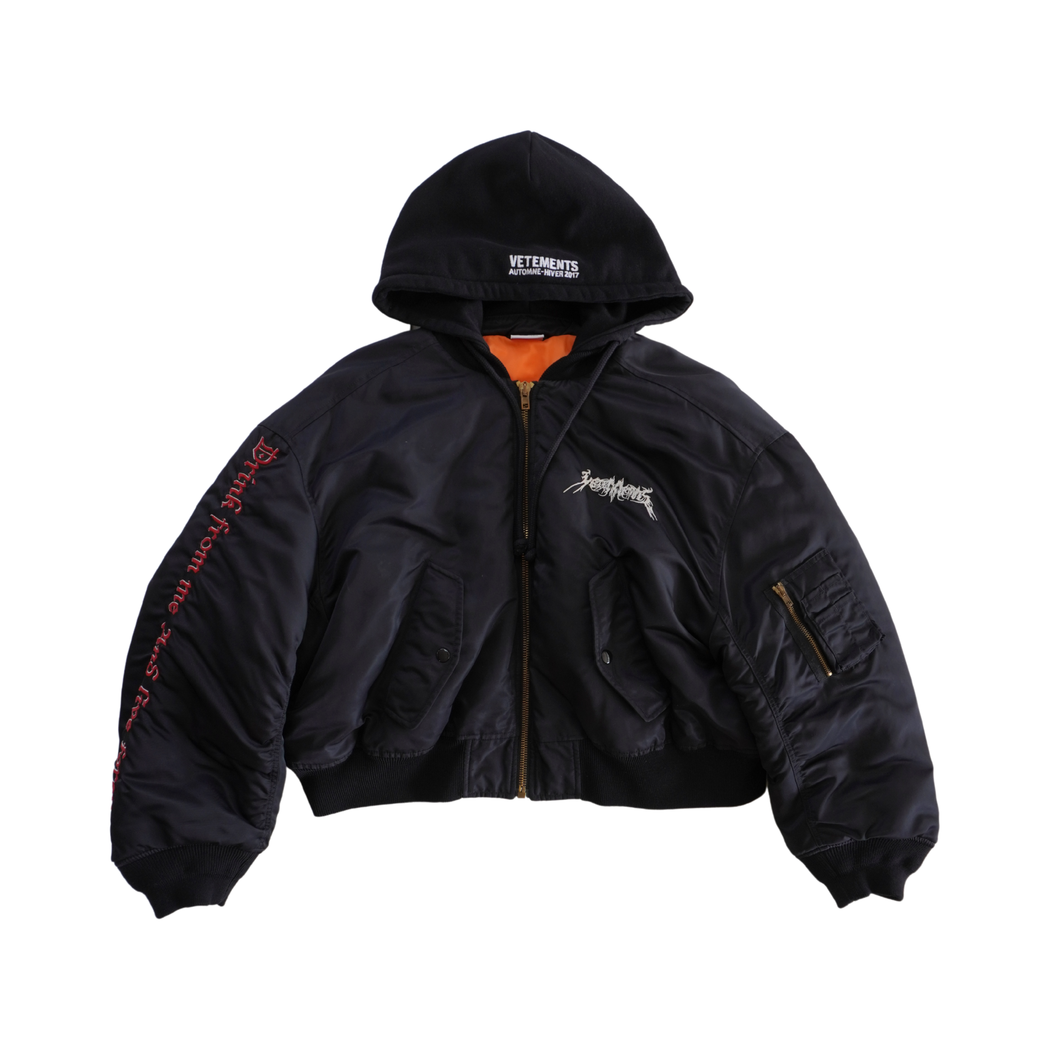 Vetements 'TFD' Bomber Jacket - Women's Size L