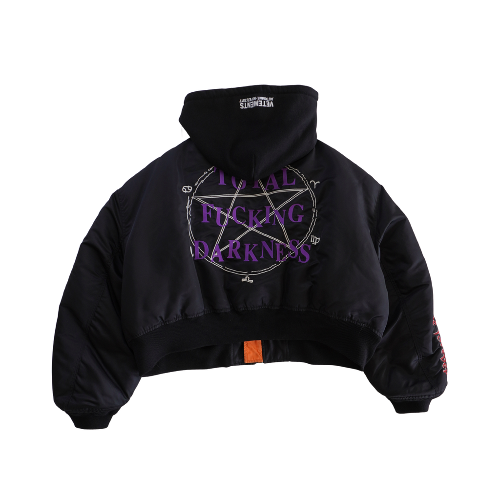 Vetements 'TFD' Bomber Jacket - Women's Size L