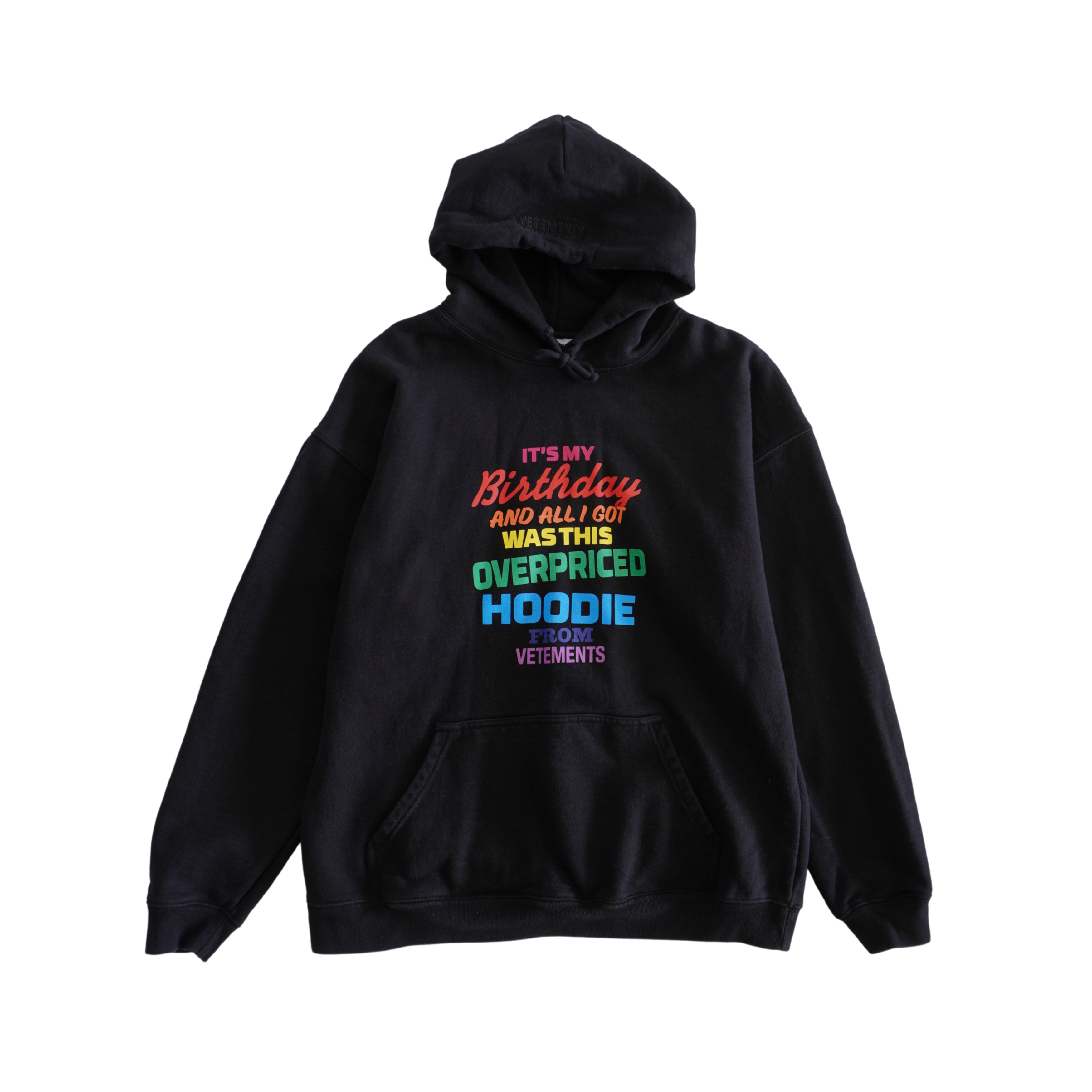 Vetements 'Birthday' Hoodie - Unisex XS
