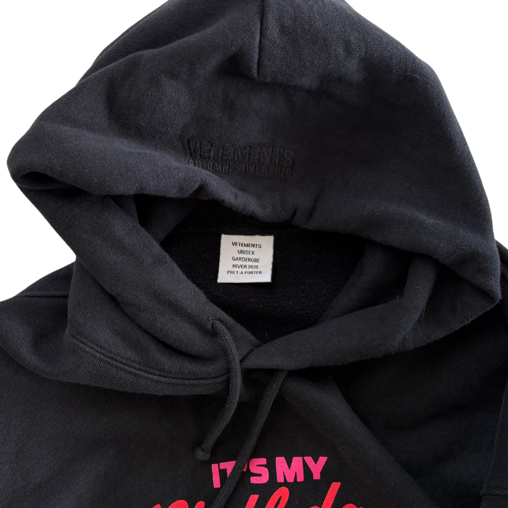 Vetements 'Birthday' Hoodie - Unisex XS