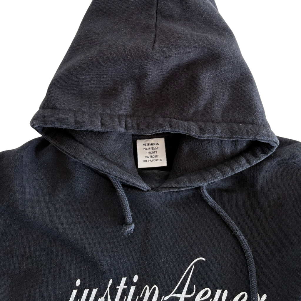 Vetements 'Justin4Ever' Hoodie - Unisex XS