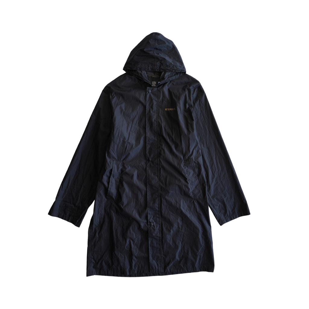 Vetements Logo Rain Coat - Women's L