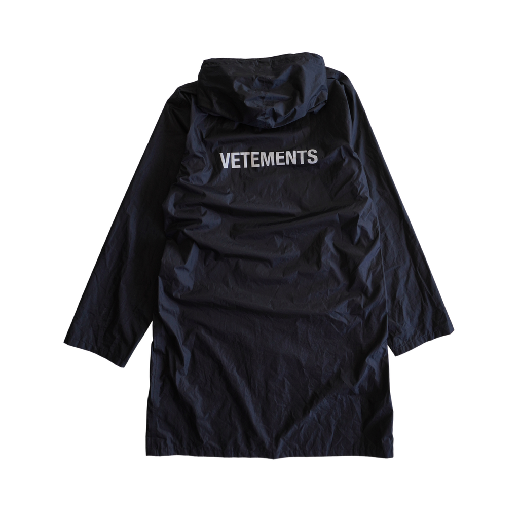Vetements Logo Rain Coat - Women's L