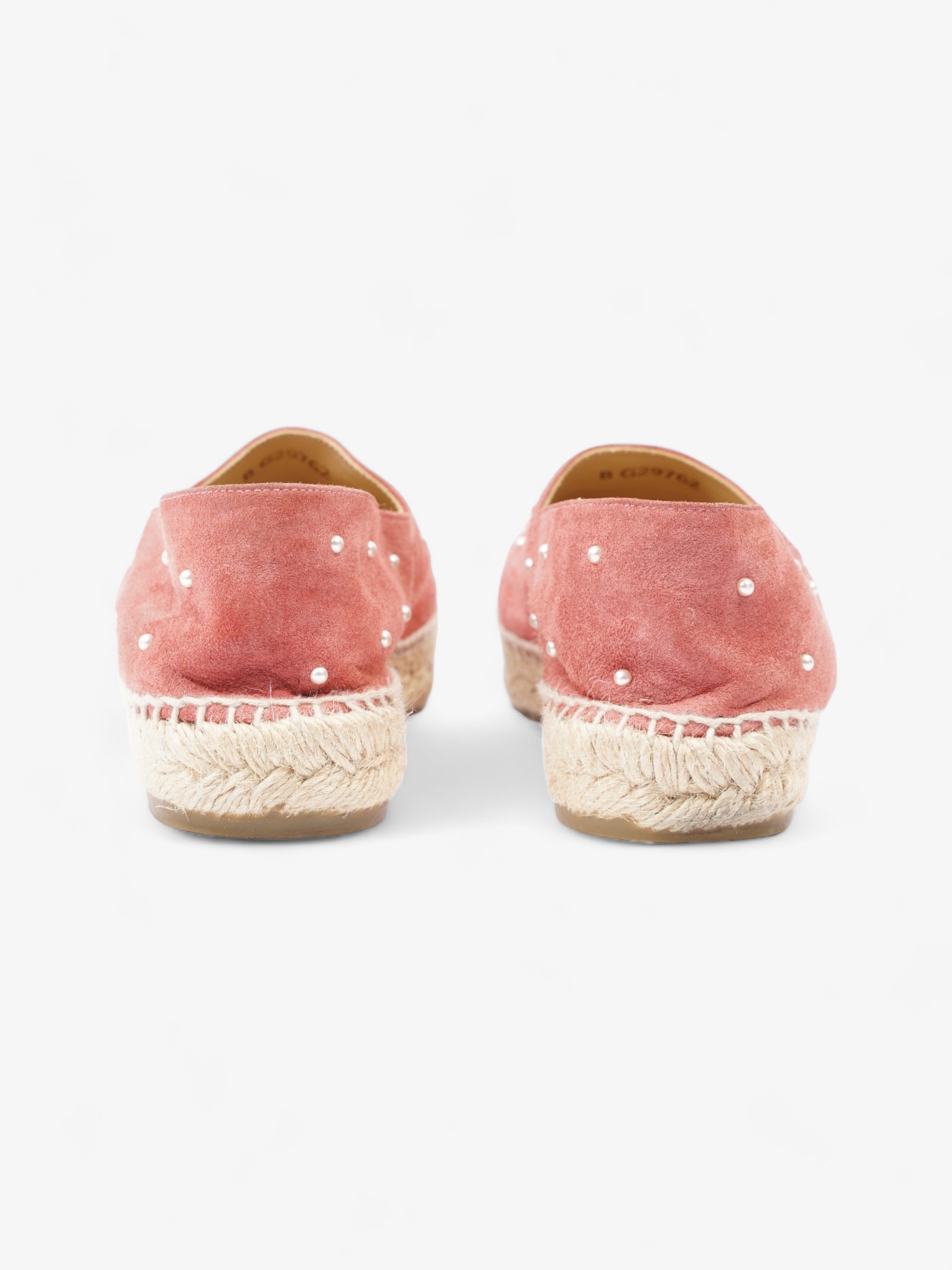 Chanel Espadrilles Pink / Black Suede EU 38 UK 5
