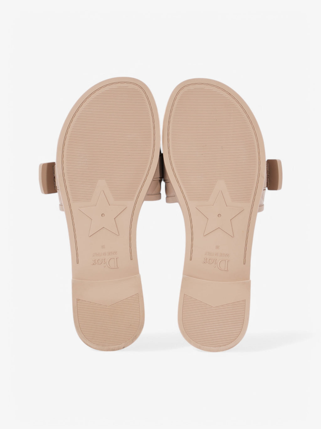 Christian Dior DIOREVOLUTION Brown Rubber EU 38 UK 5