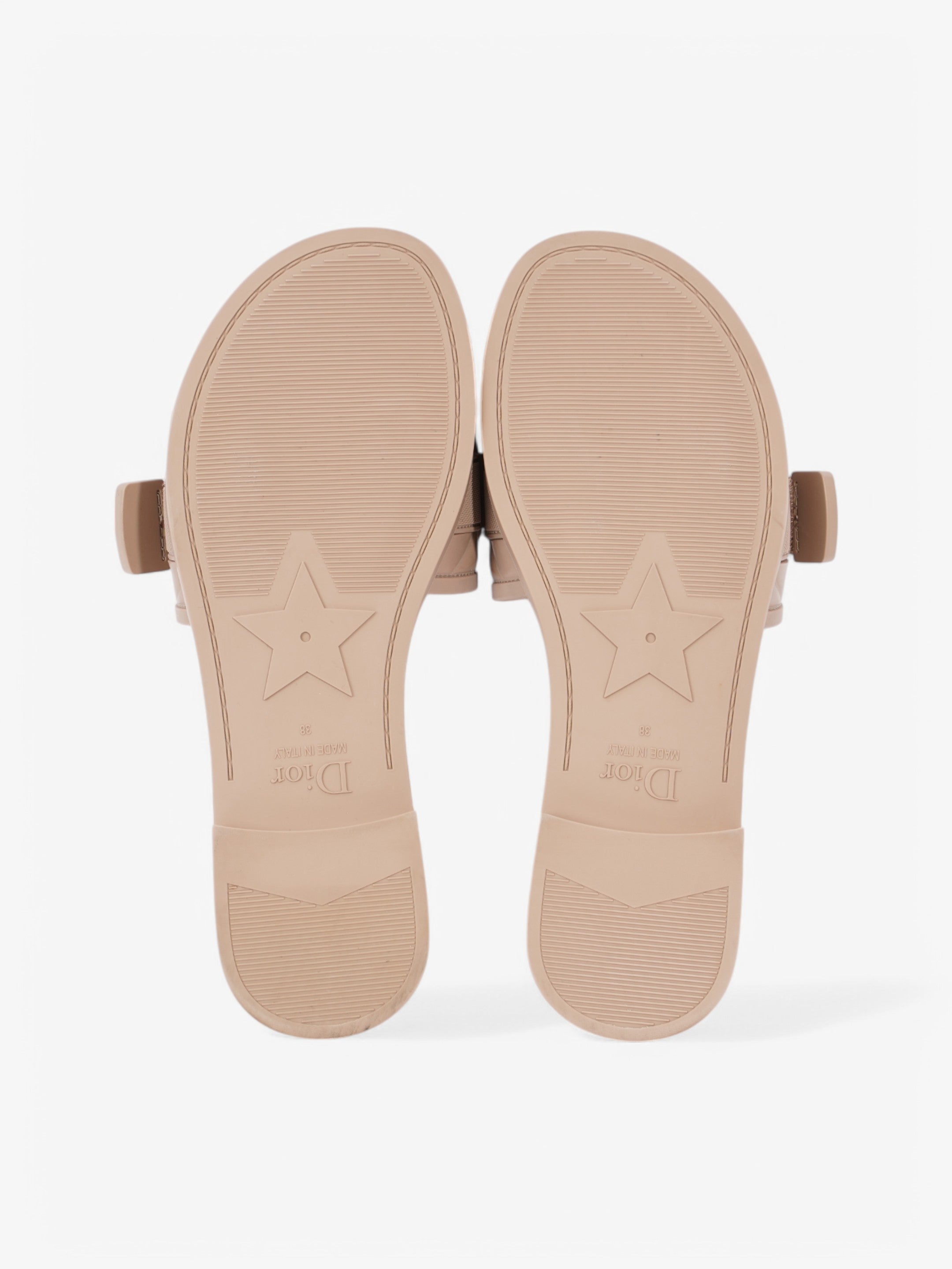 Christian Dior DIOREVOLUTION Brown Rubber EU 38 UK 5