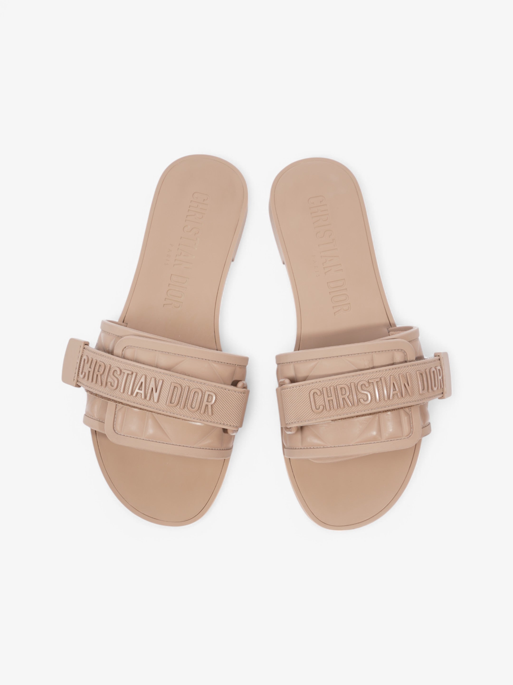 Christian Dior DIOREVOLUTION Brown Rubber EU 38 UK 5
